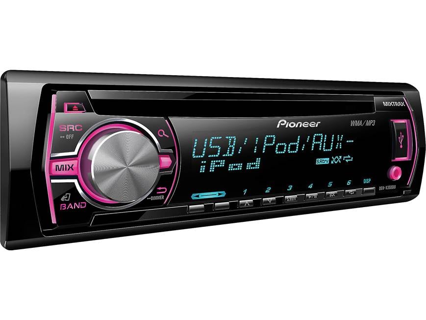 Pioneer DEH-X3500UI CD receiver at Crutchfield