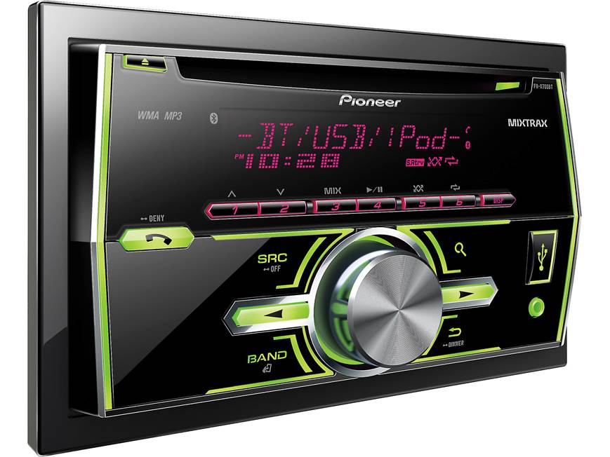 Pioneer FH-X700BT CD receiver at Crutchfield