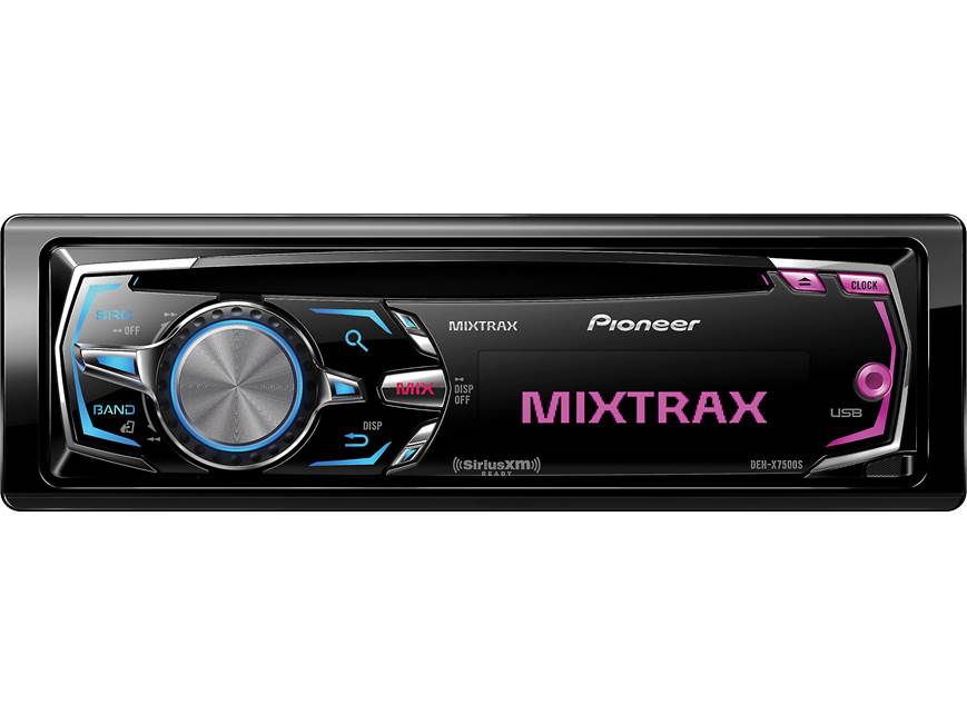 Pioneer DEH-X7500S CD receiver at Crutchfield