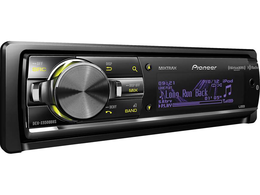 Pioneer DEH-X9500BHS CD receiver at Crutchfield