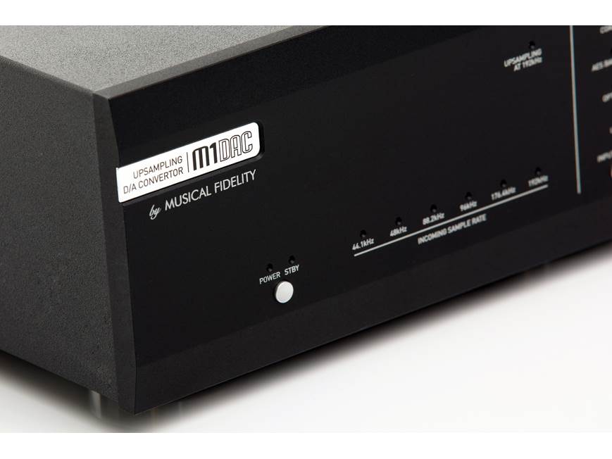 Musical Fidelity M1DAC A Stereo digital-to-analog converter with Musical Fidelity M1DAC A Stereo digital-to-analog converter with