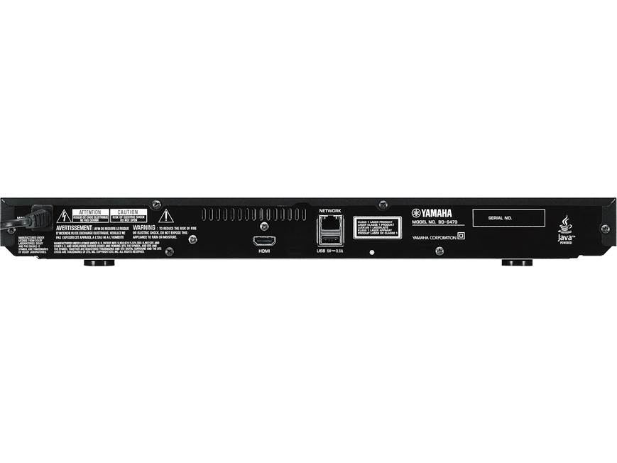 Yamaha BD-S473 Internet-ready 3D Blu-ray player at Crutchfield