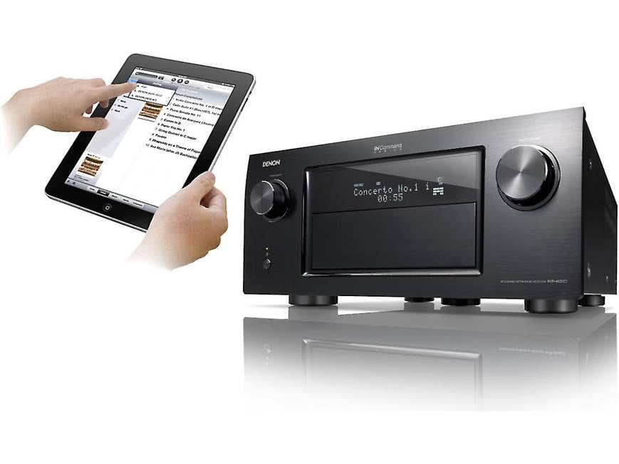 Denon AVR-4520CI 9.2-channel home theater receiver with Apple