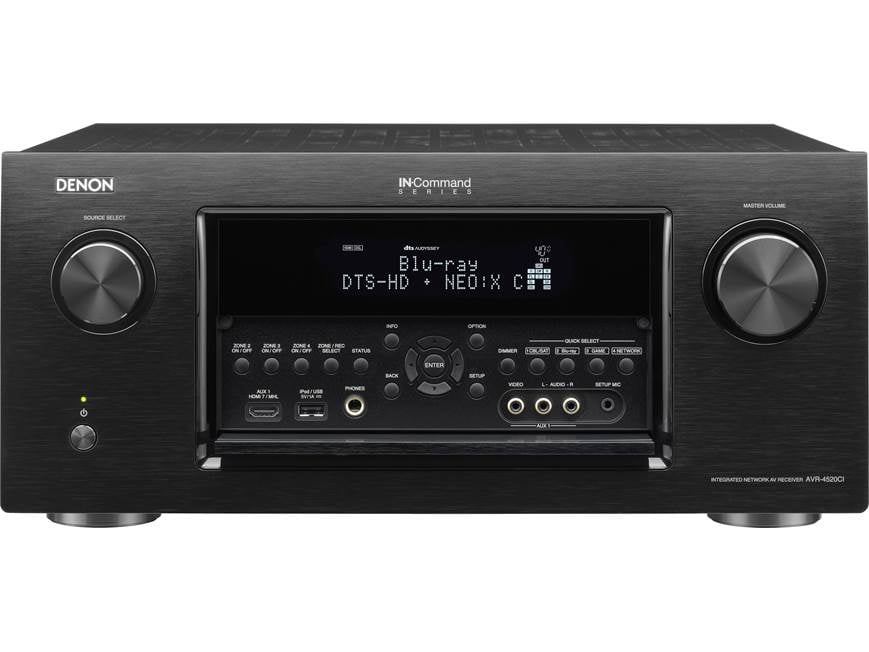 Denon AVR-4520CI 9.2-channel home theater receiver with Apple