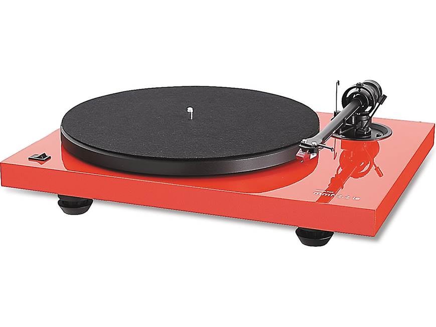 Music Hall MMF-2.2LE (Gloss Red) Manual belt-drive turntable with