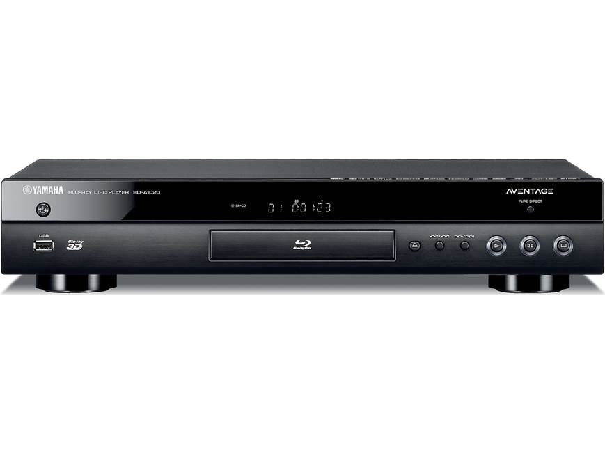Yamaha BD-A1020 3D universal Blu-ray player with Wi-Fi® at Crutchfield