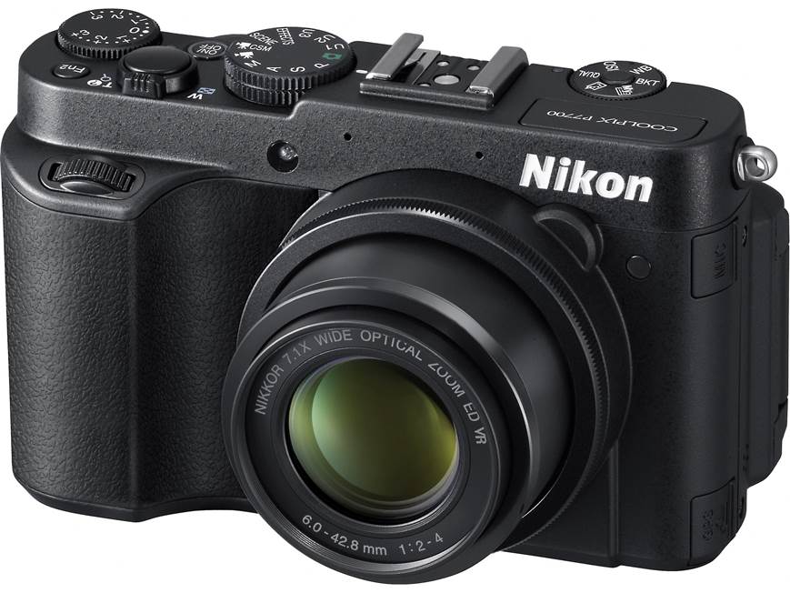 Nikon Coolpix P7700 12.2-megapixel digital camera with 7.1X 