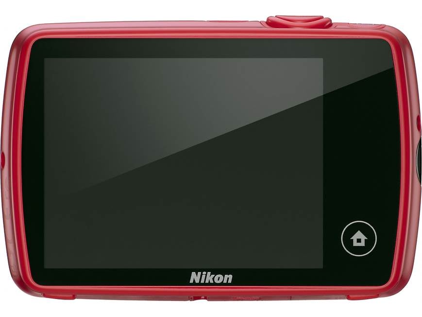 Nikon Coolpix S01 (Red) Ultra-compact 10.1-megapixel digital
