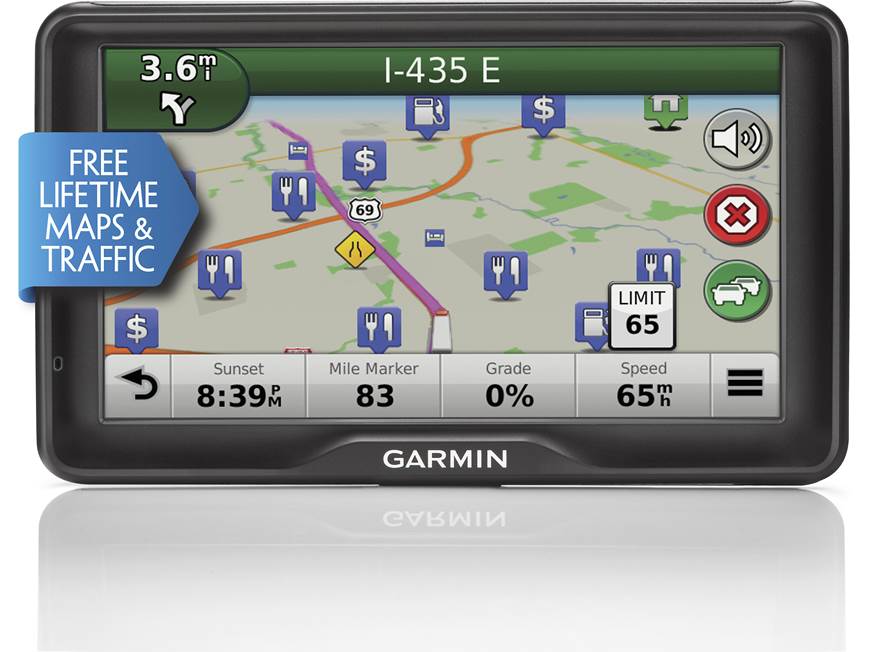 Garmin dēzl™ 760LMT Portable navigator for truckers with voice