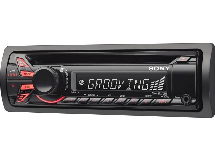 Sony CDX-GT270MP CD receiver (New Stock) at Crutchfield
