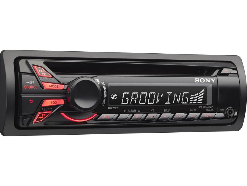 Sony CDX-GT270MP CD receiver (New Stock) at Crutchfield