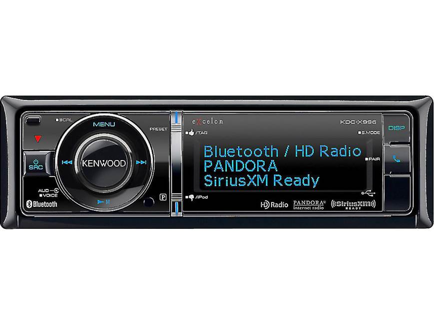 Kenwood Excelon KDC-X996 CD receiver (Factory refurbished) at Crutchfield