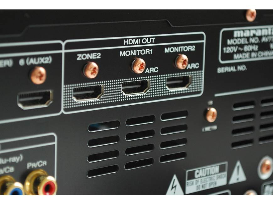 Marantz AV7701 Home theater preamp/processor with Apple® AirPlay