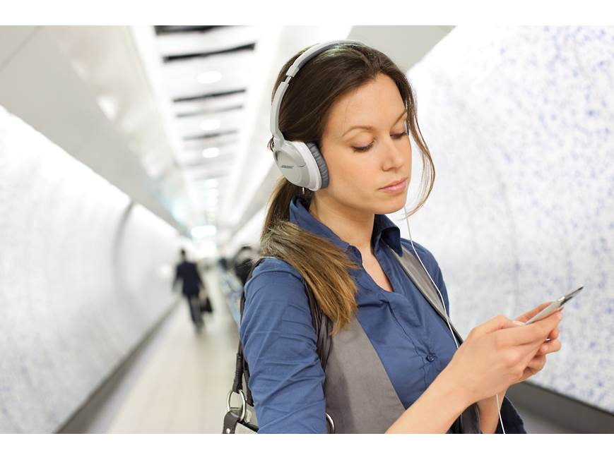 Bose® AE2 audio headphones (White) (White) at Crutchfield