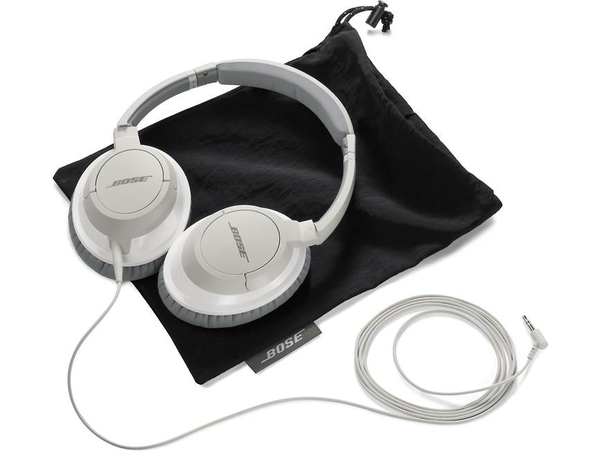 Bose® AE2 audio headphones (White) (White) at Crutchfield