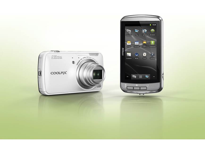 Nikon Coolpix S800c (Black) 16-megapixel digital camera with 10X
