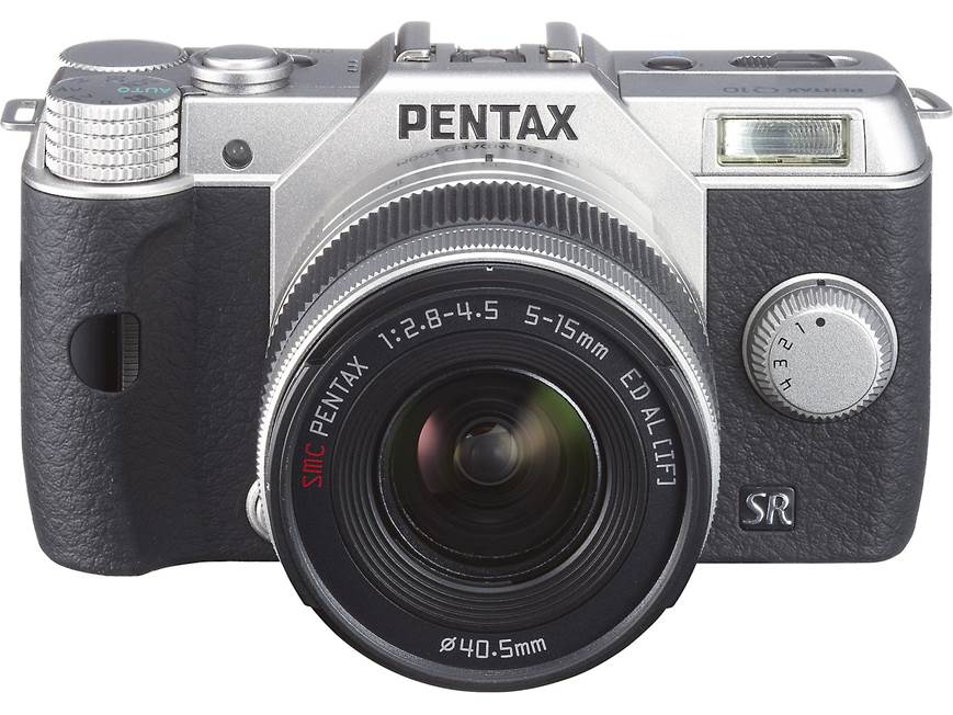 Pentax Q10 3X Zoom Lens Kit (Silver) Compact interchangeable lens