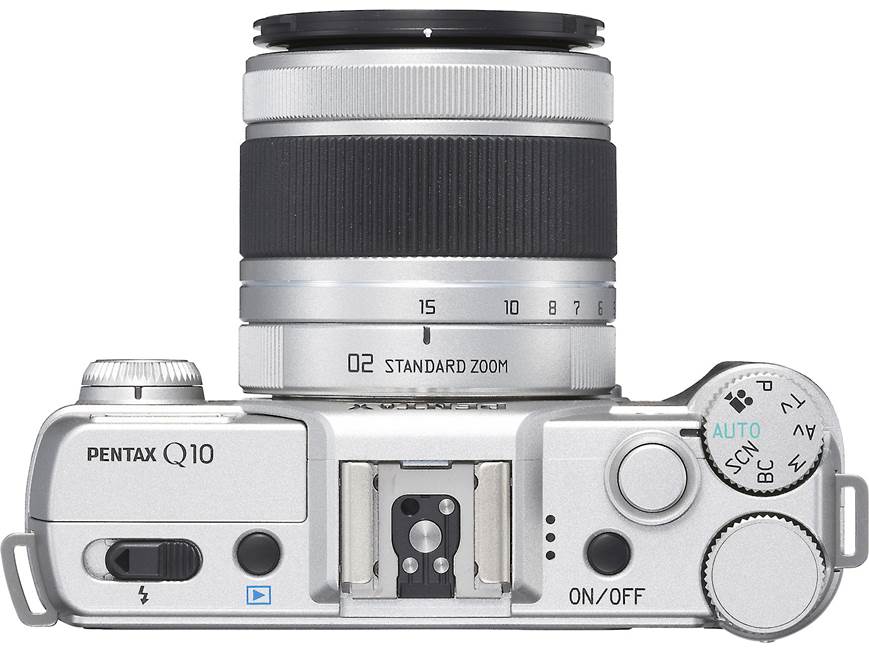 Pentax Q10 3X Zoom Lens Kit (Silver) Compact interchangeable lens