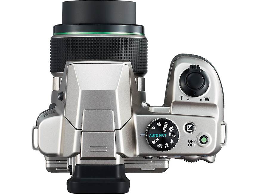 Pentax X-5 (Silver) 16-megapixel digital camera with 26X optical