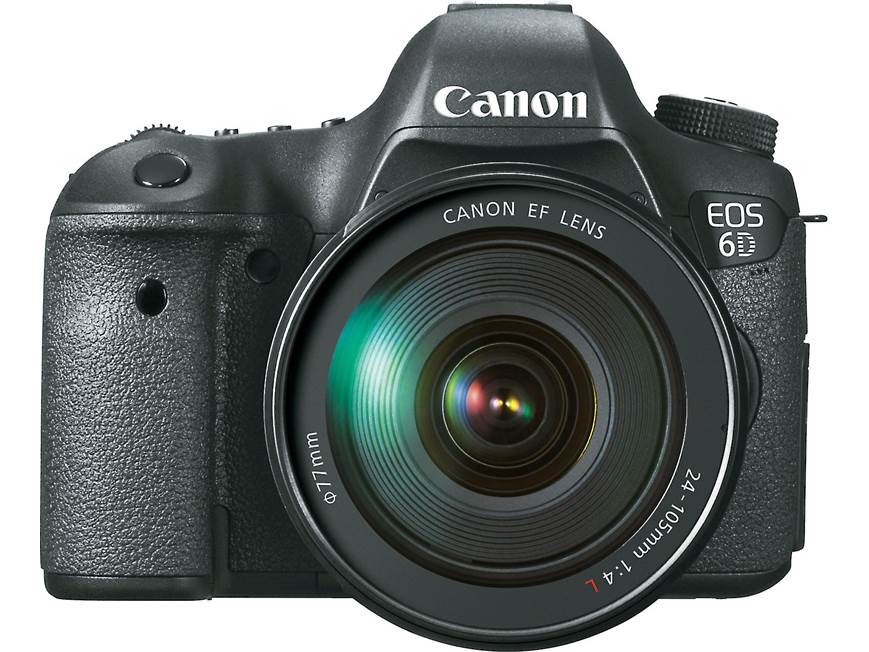 Canon EOS 6D Kit 20.2-megapixel full-frame digital SLR camera with