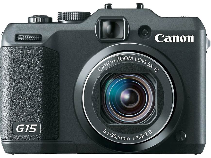 Canon PowerShot G15 12.1-megapixel digital camera with 5X optical