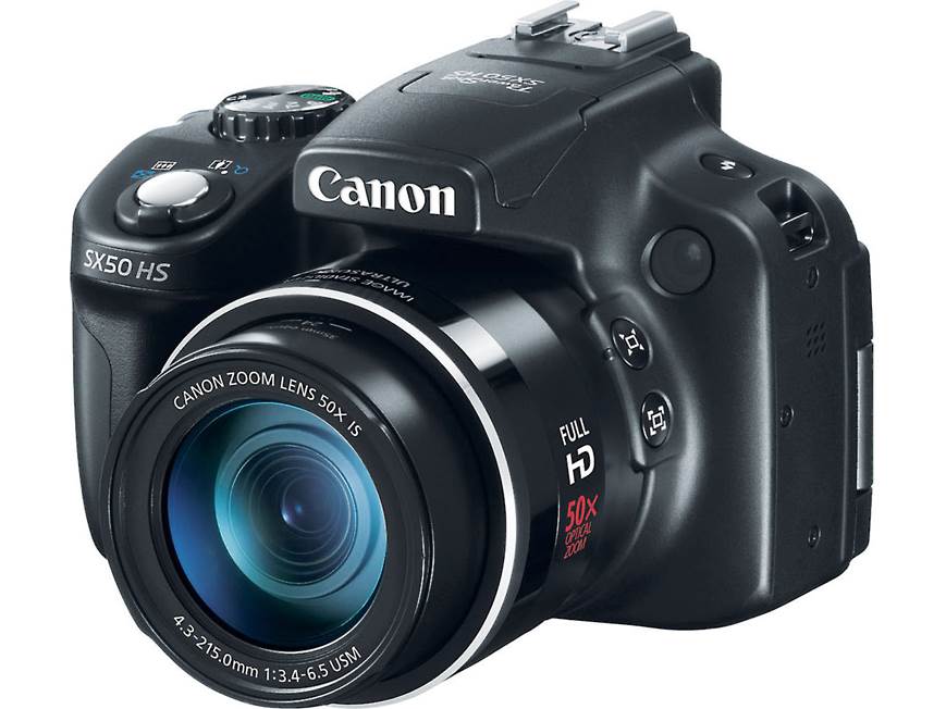 Canon PowerShot SX50 HS 12.1-megapixel digital camera with 50X