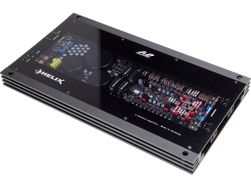 HELIX Competition A2 (Black) 2-channel car amplifier — 150 watts