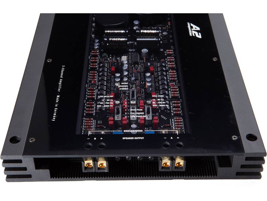 HELIX Competition A2 (Black) 2-channel car amplifier — 150 watts