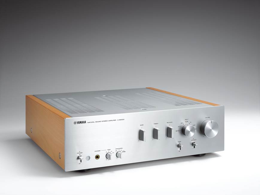 Yamaha A-S2000 (Black) Stereo integrated amplifier (Black) at