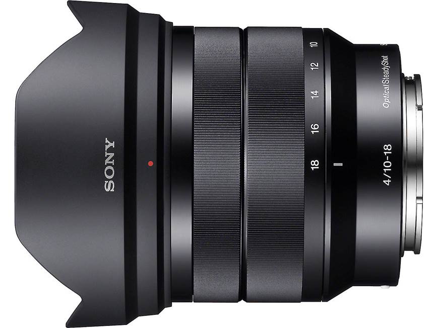 Sony SEL1018 10-18mm f/4 Wide-angle zoom lens for APS-C sensor