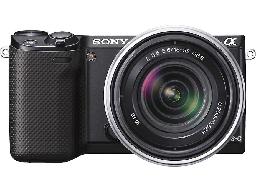 Sony Alpha NEX-5R with 3X Zoom Lens (Black) 16-megapixel digital