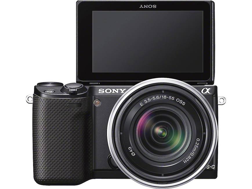 Sony Alpha NEX-5R with 3X Zoom Lens (Black) 16-megapixel digital