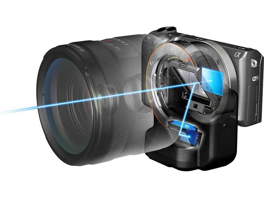 Sony Alpha NEX-5R with 3X Zoom Lens (Black) 16-megapixel digital