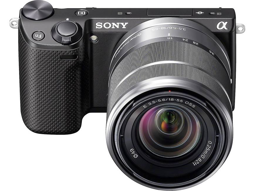 Sony Alpha NEX-5R with 3X Zoom Lens (Black) 16-megapixel digital