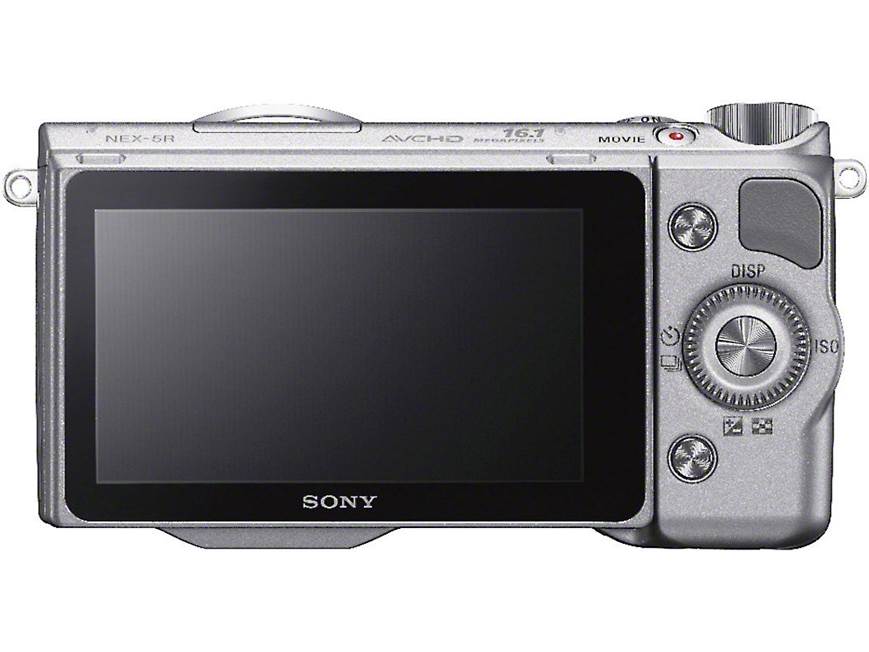 Sony Alpha NEX-5R with Low-profile 3X Zoom Lens (Silver): price