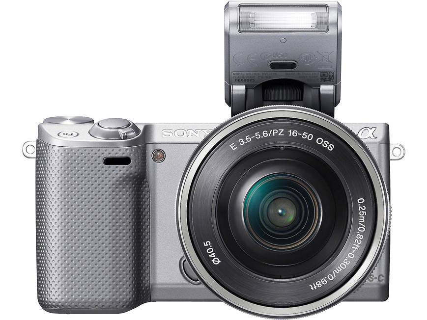 Sony Alpha NEX-5R with Low-profile 3X Zoom Lens (Silver): price