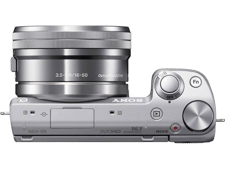 Sony Alpha NEX-5R with Low-profile 3X Zoom Lens (Silver): price