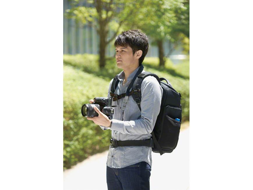 Sony LCS-BP3 Camera backpack for Sony Alpha DSLRs at Crutchfield