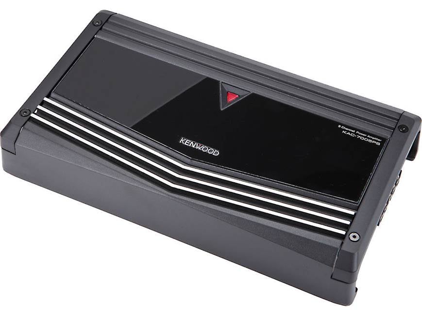 Kenwood KAC-7005PS 5-channel car amplifier — 40 watts RMS x 4 at 4