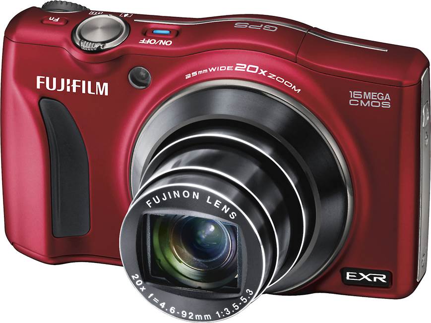 Fujifilm F770EXR (Red) 16-megapixel digital with 20X optical zoom