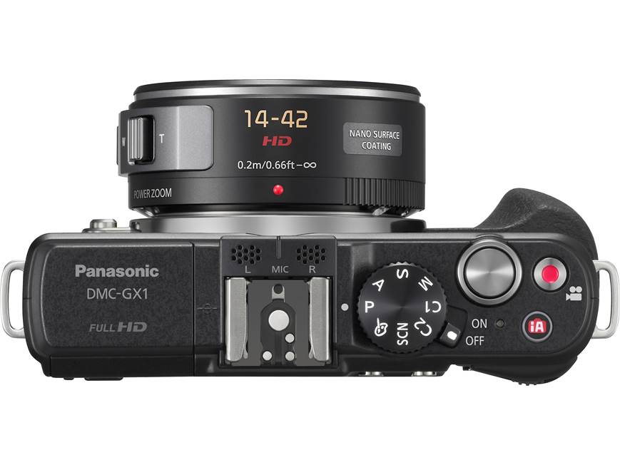 Panasonic Lumix DMC-GX1K Power Zoom Kit 16-megapixel digital