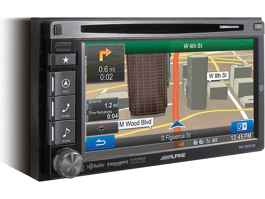 Alpine INE-S920HD Navigation receiver at Crutchfield