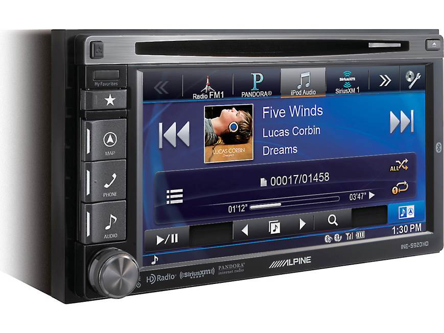 Alpine INE-S920HD Navigation receiver at Crutchfield