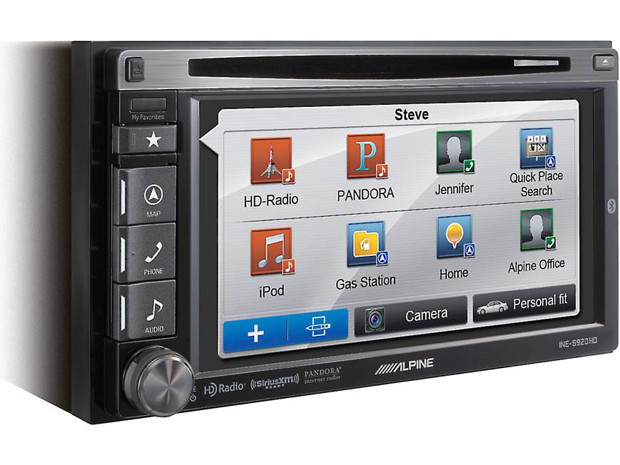 Alpine INE-S920HD Navigation receiver at Crutchfield