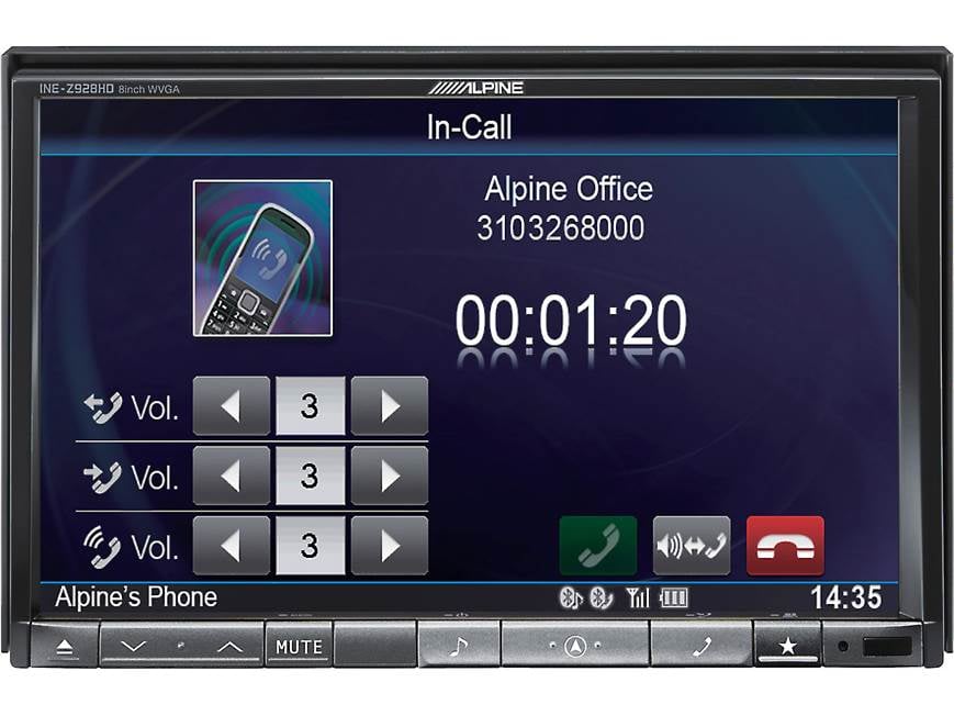 Alpine INE-Z928HD Navigation receiver with 8