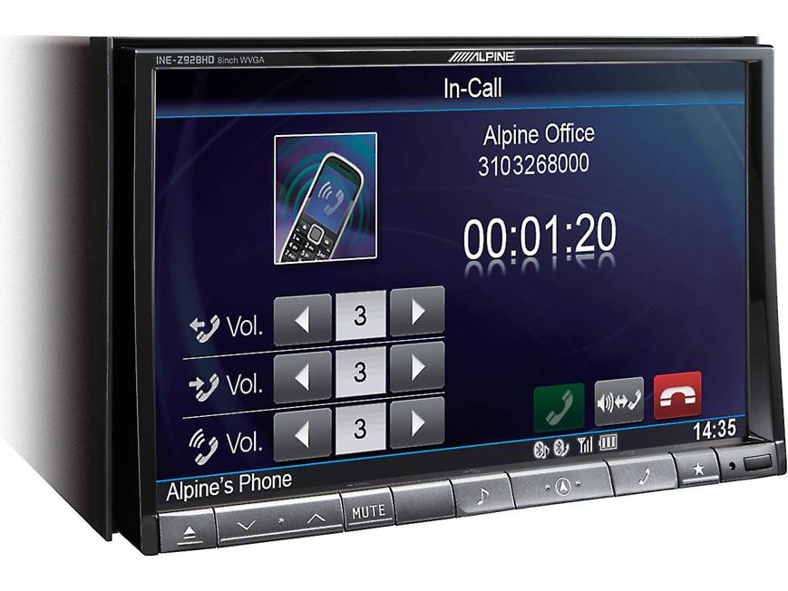 Alpine INE-Z928HD Navigation receiver with 8