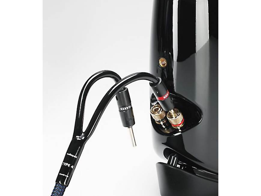 AudioQuest Type 4 (10-foot pair) Speaker cables with pre-attached