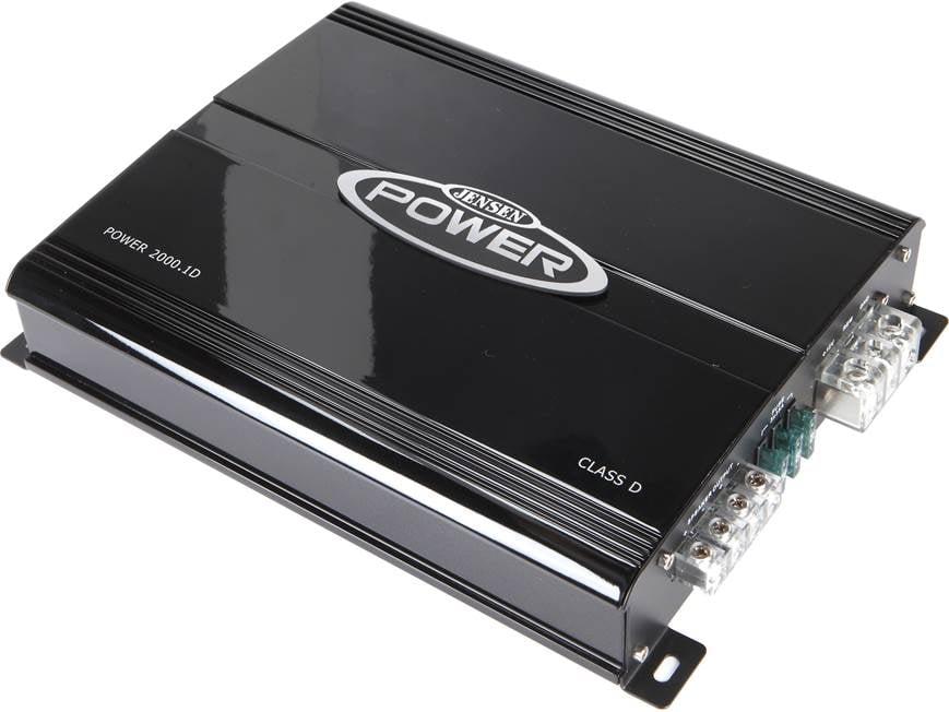 Jensen POWER 2000.1D Mono subwoofer amplifier — 900 watts RMS x 1
