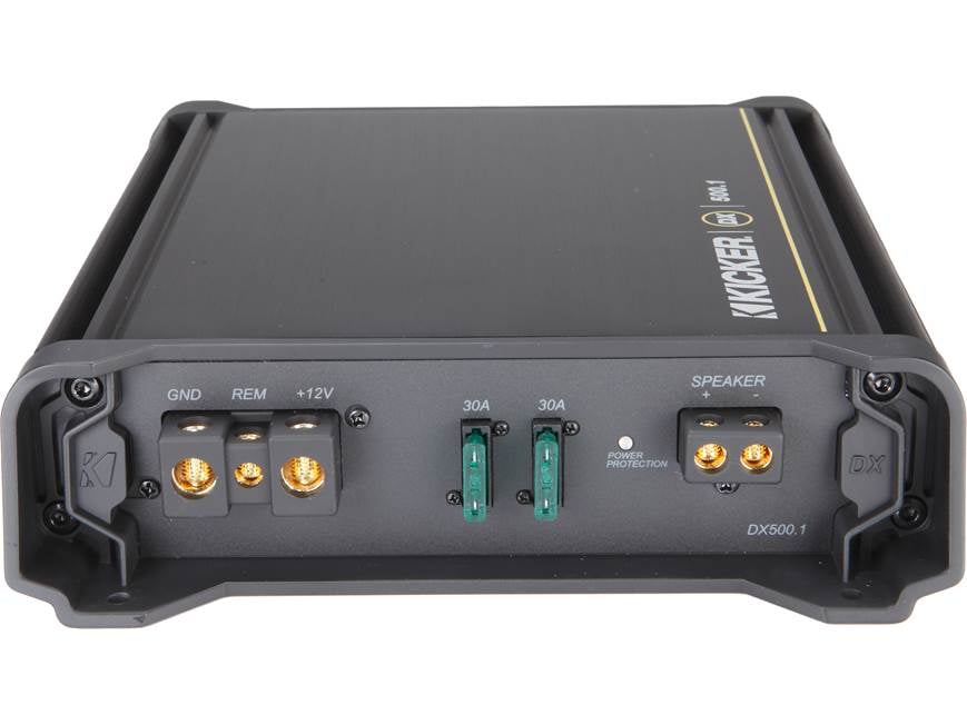 Kicker 11DX500.1 Mono subwoofer amplifier — 500 watts RMS x 1 at 2