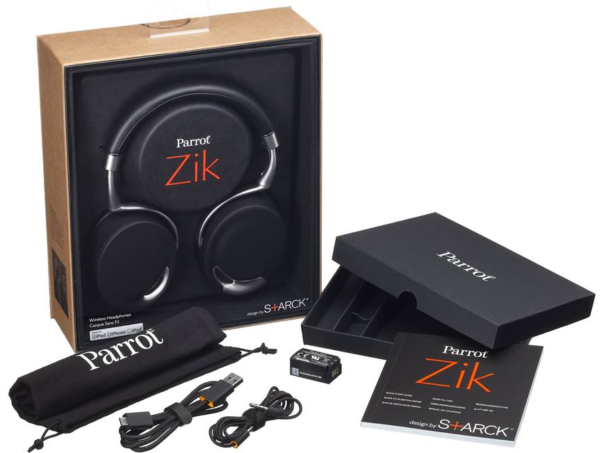 Parrot Zik Bluetooth® noise-canceling headphones at Crutchfield